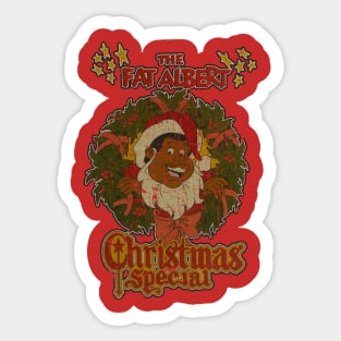 RETRO STYLE -FAT ALBERT CHRISTMAS Sticker